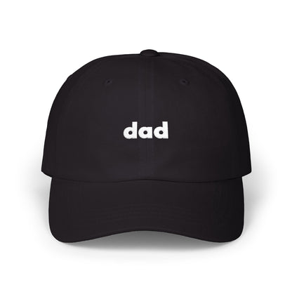 Black cap with 'Golf' text on a white background